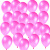 一线缘10寸加厚气球100个儿童金色环保无毒2024新年装饰布置跨年圣诞红 深紫（100个） 10寸2.2克加厚气球
