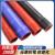 红色矽胶钢丝波纹管万能通风管耐高温压夹布水管300度进气橡胶管 钢丝管 内径60mm（长400mm）