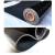夹布橡胶板  黑色防滑车厢橡胶垫 防水耐油货车橡胶垫-单面贴布 2层布 厚5mm*宽1米*长10米 67.5kg