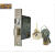 美国劲固机械锁木门锁专用锁芯锁体 银色锁体锁芯BS50X50SS