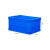 周转箱塑料加厚物流筐仓库胶筐养鱼养龟箱可带盖储物收纳盒大号长方形塑料 575-300箱（640*430*310）