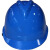 德威狮电工安全帽电力安全帽工地V型施工防砸头盔ABS国标透气劳保可印字 红色国网标志带报警器