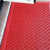 入户门垫室外镂空防滑大门口塑料商用脚垫三合一拼接刮泥除尘地垫 三刷加强加密款-纯红色 60cm*90cm