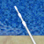 阿其安力游泳池伸缩杆救生杆吸污机伸缩杆捞网3米5米泳池清洁设备 7米铝合金加厚杆（三节伸缩）
