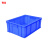 豫选工品 物流周转箱 3-27号塑料箱 长方形大号加厚箱 储物筐 养鱼龟收纳盒 23# 850*625*450mm（蓝色）