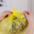 医疗废物封口扎带吊牌标签标识牌黄色垃圾袋束线带封口标贴警示贴 100根扎带 加厚