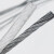 硕达建联 包塑镀锌钢丝绳 透明涂塑带胶钢丝绳 带皮PVC钢丝绳 包胶晾衣绳 一卷价 10mm100米 