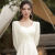 IXRP夏天裙子女装新款领证小白裙白色晚礼服小众端登记订婚连衣裙平时 白色 S
