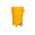 里蚂化学品泄漏应急处理桶 加仑有毒物密封桶套装 黄色移动式化学品应急推车+通用型套装