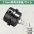 无油空压机消音器空气过滤器活塞式皮带机气泵消声器配件 13MM铁壳消音器