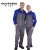 斯卡地尔（Scotoria）TC701长袖工作服套装 分体式春秋工服 舒适高棉 蓝灰色 XL