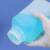 达尼胜塑料方瓶 广口瓶试剂瓶固体瓶 大口密封溶液瓶 250ml 乳白色+蓝盖（220个一件） 