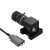 星舵工业相机USB3.0A转MicroB公光纤数据线带固定螺丝高柔拖链连接线定制 USB3.0转MicroB光纤数据线 2m