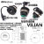 VL22USB2.0和3.0机床接口面板安装防尘防水A母B母方口打印连接器 VILIANVL22USB2.0PCBUSB2.0