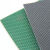 PVC传送带绿色耐磨钻石纹流水线输送带小型防滑爬坡环形工业皮带 2mm厚绿色