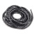 伏兴 PE缠绕管 收纳管绕线管电线包线管螺旋软管 黑色18mm（3米）x10包