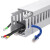 LYHCPVC线槽明装灰色塑料配电箱布线槽网线电线电缆理线阻燃pvc行线槽 40*35粗齿 1米单价