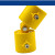 工地定型化临边防护连接件楼梯扶手管件配件基坑钢管临时塑料扣件 万向接头100个