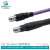 射频同轴电缆组件 VNA矢量网分铠甲射频线 SMA/3.5 0-26.5G SMA公头-3.5公头 0.5m