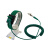 PUXJD 绿色白纱有线防静电手腕带防静电手环腕带Φ2.4X10米 PX-WD02410 10个/包
