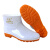 风一顺(FENGYISHUN) 耐油耐酸碱卫生雨靴 506 矮筒 高16cm 白色 41码 1双