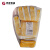 识迎优品 黄色点胶手套 点塑手套 S-SY011 /双