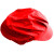 劳保头套定制工作帽女车间帽子餐厅厨师帽厨房卫生网帽工厂劳保防尘帽m HA03红色