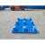 塑料托盘工厂仓库货物叉车塑胶货架栈板工业垫仓板防潮卡板地台板 回料12米x1米加厚