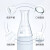 定制玻璃锥形瓶带刻度三角烧瓶小口大口广口 锥形瓶200ml小口/直口 10个/盒