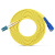 讯浦 单模双芯光纤跳线 尾纤 跳纤（LC-SC，9/125）Φ2.0光纤线 25米