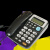 定制C168座式电话机 办公室有线固定座机单机来电显示免电池 宝泰尔T268黑色