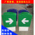 加油站进出入口指示灯箱中国石化私人民营加油站方向导视标识标牌 定做 加油站