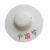 夏季户外防晒纸草帽遮阳透气草帽可印字定制LOGO农民劳保帽可绘画 米白色上胶款 中国梦 直径42CM