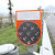 沸耐笙 FNS-32496 太阳能同步LED交通警示灯 夜间道路施工路锥灯 L型支架款-黄灯 1台