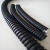 防鼠护线管包塑蛇皮管 PVC热镀锌材质穿线软管 加厚电缆护套蛇皮软管 铁镀锌（黑色包塑） 内径20mm(50米/卷)   黑色