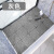 加厚厨房卫生间浴室PVC防水防滑垫脚垫可拼接镂空隔水垫工程地垫 黑色 30厘米×30厘米