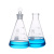 三角烧瓶锥形瓶 耐高温高硼硅玻璃具塞锥形瓶 25/50/100/250/500/1000ml可选带塞 250ml