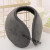 米囹适用晚上睡觉耳罩 耳罩可侧睡 睡眠睡觉用的耳套保暖护耳朵防冻耳 灰色1个