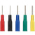 福为胜（FUWEISHENG) 电力测试插针 电力针型测试插头2mm针形插头带4mm尾部插孔 蓝色1只