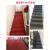 地毯整铺双条纹防滑门垫地垫门口酒店踏步走廊过道商用红地毯迎宾 灰色 1.6米宽整卷15米长