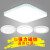 磁铁灯罩外壳圆形卧室灯罩房间外壳罩方形吸顶灯灯罩灯具配件 金线 款磁铁灯罩35cm