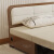 塞纳春天中式实木折叠沙发床一体两用客厅小户型多功能坐卧单人沙发折叠床 海绵款 105cm*198cm