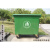 户外垃圾桶660L升大容量商用市政加厚塑料挂车大号环卫垃圾桶不含税运 660L升级加厚-绿色带轮无盖