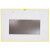 安晟达 加厚磁性文件保护套 操作流程硬胶套 磁性卡套卡片袋 白色A4（10个）