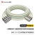 双下（SUAXUA）2M跳线BNC-L9 2M兆E1接头成品跳线 syv75-2-1同轴电缆DDF转接跳线 8芯 1米 SX-BNC8-1