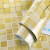 斯图 马赛克系列厨房墙纸自粘防水墙墙纸膜灶台面柜门家具翻新贴纸 金色45厘米*5米