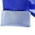 耐油耐酸碱工业劳保手套橡胶杀鱼加厚耐用防腐蚀化工耐磨胶皮防水 蓝色浸塑磨砂（单独右手20 XL