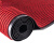 双条纹PVC复合地垫 吸水防滑除尘脚垫门垫走道防滑垫 尺寸定制 酒红色 1m宽×1m长 拍几米发几米不截断