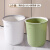 厨房垃圾桶大容量加大号厨余专用桶卫生间卧室客厅高颜值 2个混装18升简约白+抹茶绿省12.