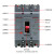德力西塑壳断路器空气开关CDM3三项3P100A电闸空开380V三相四线4P 25A 3P